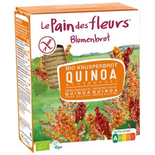 Blumenbrot Knusperbrot Quinoa - Bio - 150g x 6  - 6er Pack VPE
