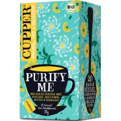 Cupper Purify Me Tee - Bio - 38g x 4  - 4er Pack VPE