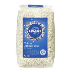 Davert Echter Arborio Reis weiß - Bio - 500g