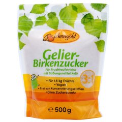 Birkengold Gelier-Birkenzucker 3:1 - 500g x 6  - 6er Pack...