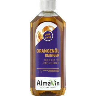AlmaWin Orangenöl Reiniger Extra Stark - 0,5l x 6  - 6er Pack VPE