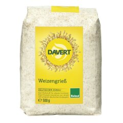 Davert Weizengrieß Bioland - Bio - 500g x 8  - 8er...