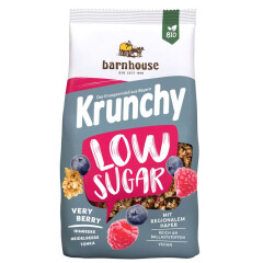 Barnhouse Krunchy Low Sugar Very Berry - Bio - 375g x 6...