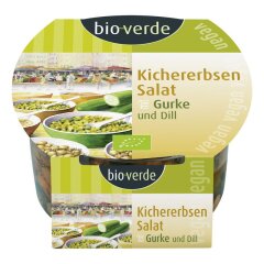 bio-verde Kichererbsensalat mit Gurke und Dill - Bio -...