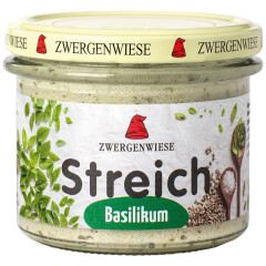 Zwergenwiese Basilikum Streich - Bio - 180g x 6  - 6er...
