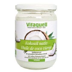 Vitaquell Kokosöl nativ - Bio - 430ml x 6  - 6er...