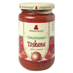 Zwergenwiese Tomatensauce Toskana - Bio - 340ml x 6  -...