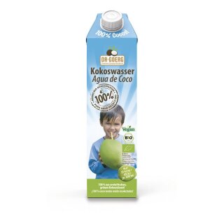 Dr. Goerg Premium Kokoswasser - Bio - 1000ml x 6  - 6er Pack VPE