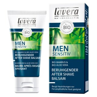 Lavera Men sensitiv Beruhigender After Shave Balsam - 50ml x 4  - 4er Pack VPE