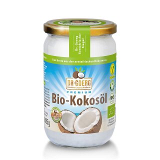 Dr. Goerg Premium Kokosöl - Bio - 200ml x 6  - 6er Pack VPE