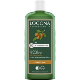 Logona Glanz Shampoo Arganöl - 250ml x 4  - 4er Pack VPE