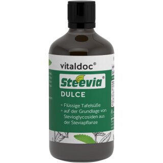 Gesund & Leben vitaldoc Steevia DULCE - 100ml x 6  - 6er Pack VPE