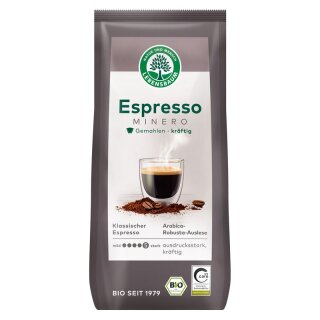 Lebensbaum Espresso Minero gemahlen - Bio - 250g x 6  - 6er Pack VPE