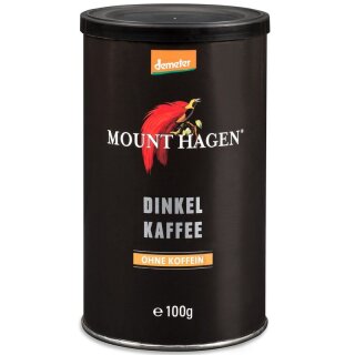 Mount Hagen Demeter Dinkelkaffee - Bio - 100g x 6  - 6er Pack VPE