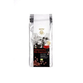 GEPA Italienischer Espresso - Bio - 1000g x 4  - 4er Pack VPE