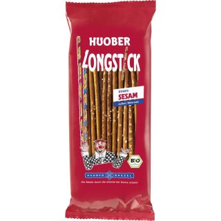 Huober Longsticks mit Sesam - Bio - 150g x 12  - 12er Pack VPE
