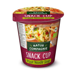 Natur Compagnie Snack Cup Veggie Noodle Soup - Bio - 50g...