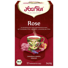 Yogi Tea Rose Bio - Bio - 34g x 6  - 6er Pack VPE
