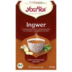 Yogi Tea Ingwer Bio - Bio - 30,6g x 6  - 6er Pack VPE
