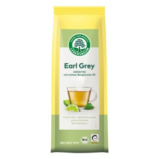 Lebensbaum Earl Grey Grüntee - Bio - 50g x 6  - 6er Pack VPE