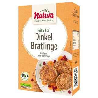 Natura Frika Fix Dinkel-Bratlinge - Bio - 150g x 12  - 12er Pack VPE