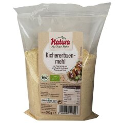 Natura Kichererbsenmehl - Bio - 300g x 12  - 12er Pack VPE