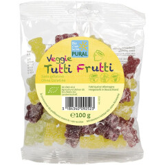 Pural Veggie Tutti Frutti - Bio - 100g x 12  - 12er Pack VPE