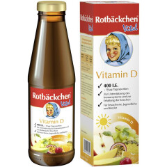 Rotbäckchen Vital Vitamin D - 450ml x 6  - 6er Pack VPE
