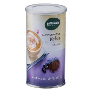 Naturata Lupinenkaffee Kakao instant Dose - Bio - 175g x 6  - 6er Pack VPE