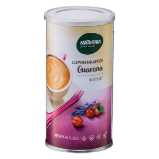 Naturata Lupinenkaffee Guarana instant Dose - Bio - 150g x 6  - 6er Pack VPE