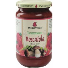 Zwergenwiese Tomatensauce Boscaiola - Bio - 330ml x 6  -...