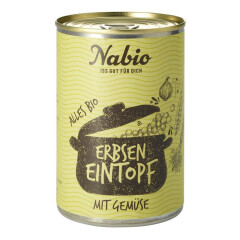 Nabio Eintopf Erbsen Eintopf - Bio - 400g x 6  - 6er Pack...
