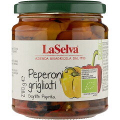 LaSelva Gegrillte Paprika in Öl - Bio - 280g x 6  -...