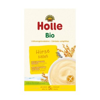 Holle Vollkorngetreidebrei Hirse - Bio - 250g x 6  - 6er Pack VPE