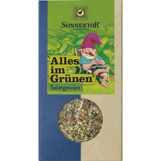 Sonnentor Alles im Grünen Salatgewürz - Bio - 15g x 6  - 6er Pack VPE