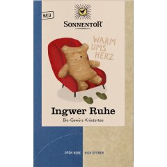 Sonnentor Ingwer Ruhe Tee Doppelkammerbeutel - Bio -...
