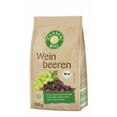 Clasen Bio Weinbeeren - Bio - 200g x 8  - 8er Pack VPE