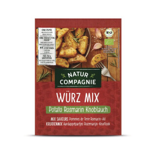 Natur Compagnie Würz Mix Potato Fix Rosmarin Knoblauch - Bio - 35g x 12  - 12er Pack VPE