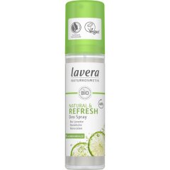 Lavera Deo Spray NATURAL & REFRESH - 75ml x 4  - 4er...