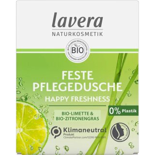 Lavera Feste Pflegedusche Happy Freshness - 50g x 6  - 6er Pack VPE