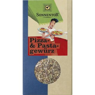 Sonnentor Pizza- und Pastagewürz - Bio - 20g x 6  - 6er Pack VPE