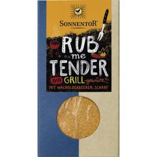 Sonnentor Rub me Tender Grillgewürz - Bio - 60g x 6  - 6er Pack VPE