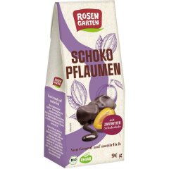 Rosengarten Schoko-Pflaume - Bio - 90g x 6  - 6er Pack VPE