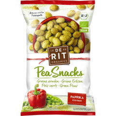 de Rit Pea Snacks Paprika - Bio - 70g x 8  - 8er Pack VPE
