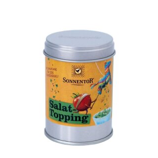 Sonnentor Salattopping Gewürzzubereitung Dose - Bio - 30g x 5  - 5er Pack VPE