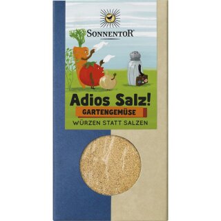 Sonnentor Adios Salz! Gemüsemischung Gartengemüse - Bio - 55g x 6  - 6er Pack VPE