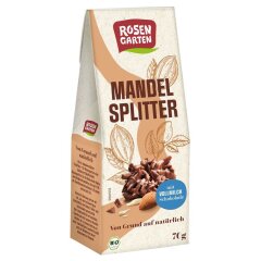 Rosengarten Mandel-Splitter - Bio - 70g