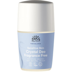 Urtekram Fragrance Free Sensitive Skin Crystal Deodorant...
