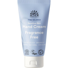 Urtekram Fragrance Free Sensitive Skin Hand Cream - 75ml