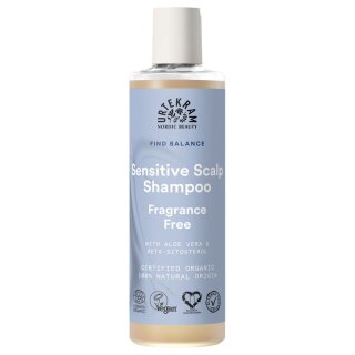 Urtekram Fragrance Free Sensitive Scalp Shampoo - 250ml x 6  - 6er Pack VPE